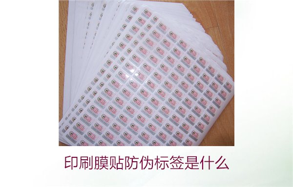 印刷膜貼防偽標簽是什么？解析印刷膜貼防偽標簽的特點與應用(圖3)